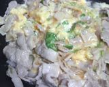 大葉にんにく醤油で過去最高のチャーハン!作り方4写真