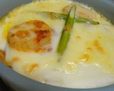 ホタテとアスパラで♪トマトソースパスタ作り方6写真