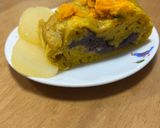 チーズ✖️あんこの米粉かぼちゃ蒸しパン作り方11写真