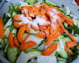 夏野菜を使って福神漬け作り方1写真
