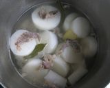 牛すじ肉と大根のあっさりスープ煮作り方3写真