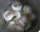 牛すじ肉と大根のあっさりスープ煮作り方3写真