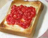 トマトスウィーツ②トースト作り方3写真