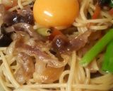 すき焼き☆クリーム☆パスタ作り方4写真