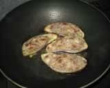 茄子の挽肉詰め☆セロリ入り☆作り方4写真