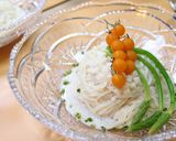 長芋と豆腐のカペリーニ作り方4写真