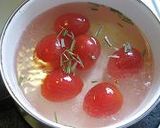杏仁豆腐風★豆腐とトマトの冷たいデザート作り方2写真