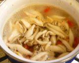 焼さけあらほぐしの卵とじスープ作り方3写真