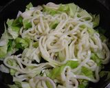 みそ焼きうどん 作り方3写真