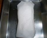 モロヘイヤ、豆腐、ジャコの麺つゆ掛け作り方2写真