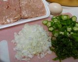 ネバネバ照り焼きつくね♪作り方1写真