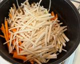 大根の皮のきんぴら作り方2写真