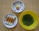 ちくわのしそチーズ明太子巻き揚げ 作り方1写真