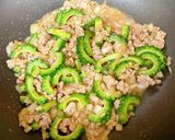 ゴーヤ☆肉味噌炒め作り方6写真