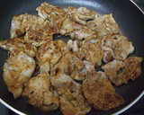 *豚肉の粒マスタードはさみ焼き*作り方4写真