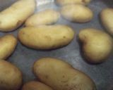 茹でじゃがに茄子とお肉のそぼろ作り方1写真