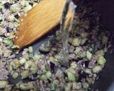 茹でじゃがに茄子とお肉のそぼろ作り方15写真