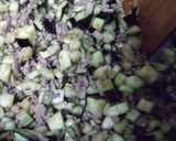 茹でじゃがに茄子とお肉のそぼろ作り方14写真