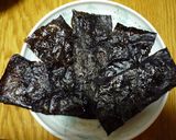 ✿ごま油の効いたパリパリ韓国のり✿作り方3写真