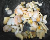 お家でカフェ風☆シーフードパングラタン作り方4写真