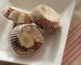 ルリちゃんのｷﾉｺ型でバナナチョコアイス作り方5写真