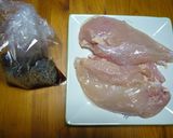 やわらか鶏ハム☆チャーシュー味☆作り方1写真