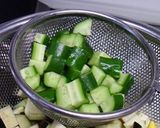 カレー風味♪チキンの夏野菜ソース作り方3写真