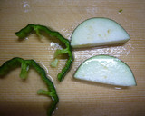 ナスとピーマンとひき肉の甘辛炒め作り方1写真
