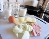 簡単♪牛乳と全卵☆★濃厚カルボナーラ★☆作り方1写真