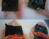 レンジで♪鶏の明太巻き作り方3写真