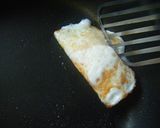 お弁当、朝のお供に！半月卵のカレー焼き作り方2写真