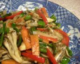 紹興酒で一味違う！舞茸のオイスター炒め作り方6写真