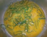 鶏茹で汁スープ（キャベツと卵）作り方4写真