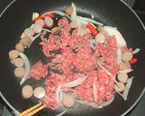 簡単タイ料理　豚挽き肉とバジル炒め作り方2写真