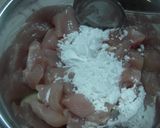 厚揚げと茄子・オクラの鶏胸肉あんかけ風作り方2写真