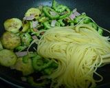 ゴーヤＤＥ夏パスタ作り方2写真