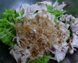 豚しゃぶと水菜のサラダ作り方2写真