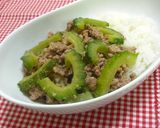 ゴーヤ＆鶏もも♫まろやか味噌仕立て作り方6写真