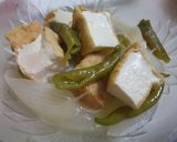 厚揚げ豆腐の煮物作り方7写真