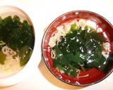 鮭フレーク入りおうどん作り方2写真