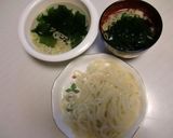 鮭フレーク入りおうどん作り方4写真