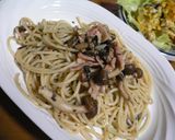 ニンニクたっぷり和風パスタ作り方4写真