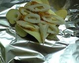 焼き鮭あらほぐしの包み焼き作り方5写真