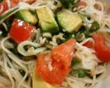 冷製パスタ☆シラス入りオリーブオイル味作り方6写真