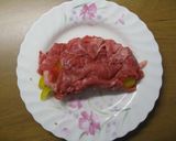 野菜と胡桃のビーフミルフィーユ作り方4写真