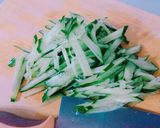 ＊胡瓜と納豆といわし蒲焼缶のサラダ＊作り方2写真
