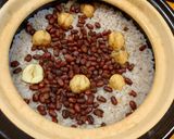 かまどさんｄｅ栗おこわ作り方5写真