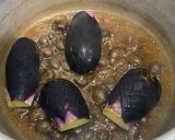 秋ナスとムカゴの煮物🎶作り方4写真