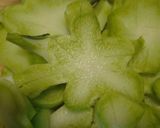 ブロッコリーの茎でザーサイ風のおつまみ♪作り方1写真