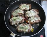 野菜と胡桃のビーフミルフィーユ作り方9写真